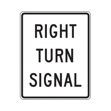 INTERSECTION SIGN RIGHT TURN SIGNAL FRR472DP